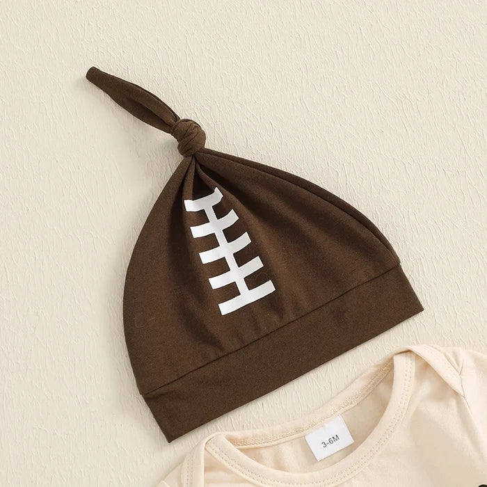 ON SUNDAYS WE WATCH FOOTBALL Striped Outfit