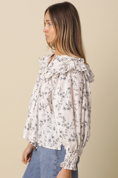 One More Day Floral Top