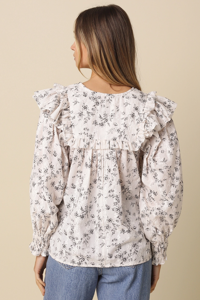 One More Day Floral Top