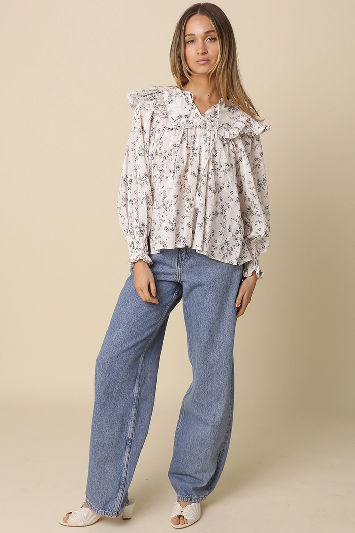 One More Day Floral Top