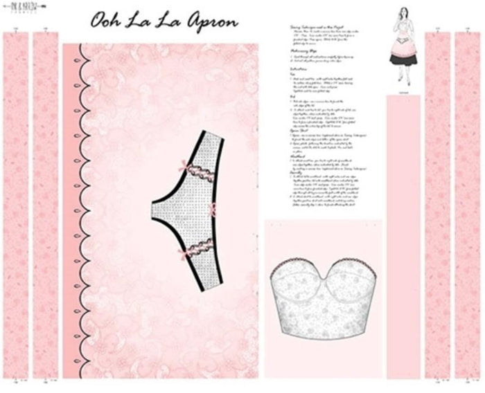 OOH LA LA APRON 24413P APRON PANEL