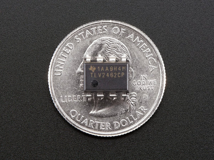 Op Amp - Dual Rail-to-Rail - 2.7-6V power @ 80mA output (TLV2462) [Discontinued] by The Pi Hut - The Pi Hut