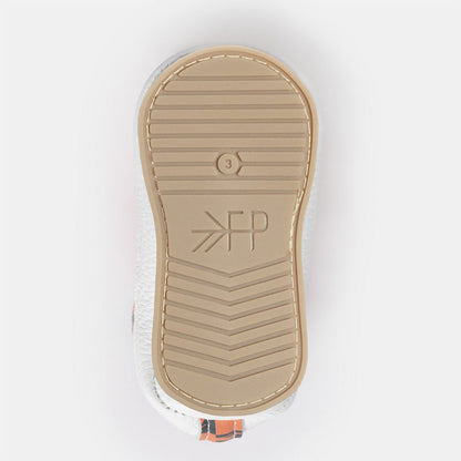 Orange Flame Hot Wheels™ Slip On Baby Shoe Slip On Soft Sole