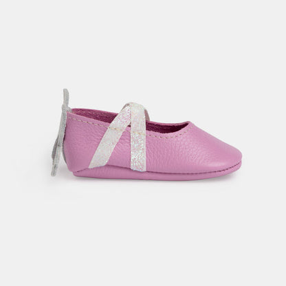 Orchid Flutterby Ballet Slipper Baby Shoe Ballet Slipper Soft Sole