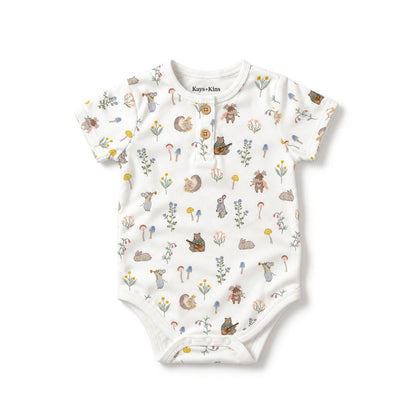 Organic Bodysuit - Woodland Melody