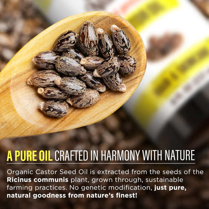 Organic Castor Oil – 8 oz