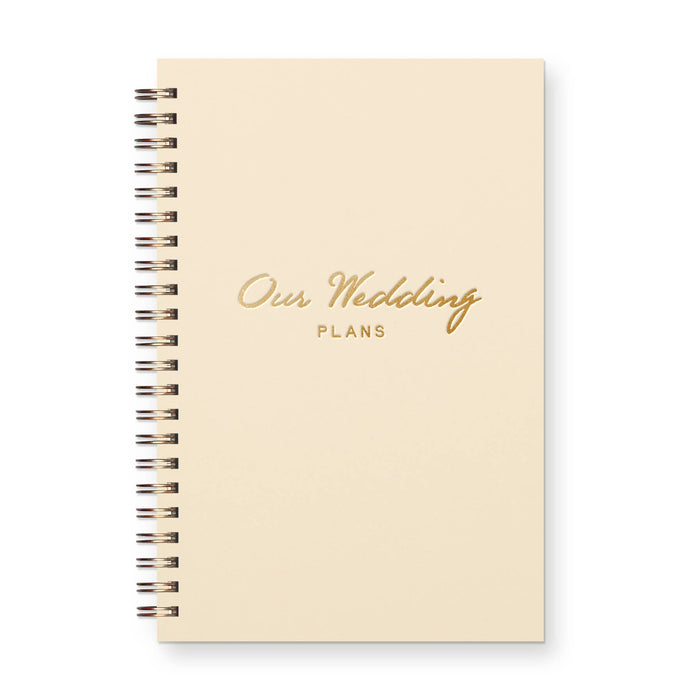 Our Wedding Plans Undated Weekly Planner Journal