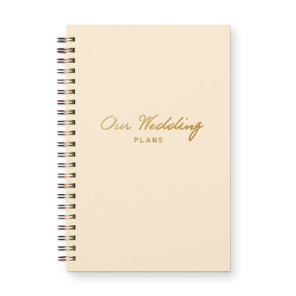 Our Wedding Plans Undated Weekly Planner Journal