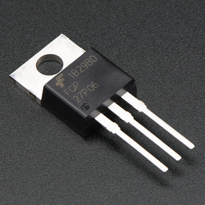 P-channel Power MOSFET - TO-220 Package (25A / 60V) by Adafruit - The Pi Hut