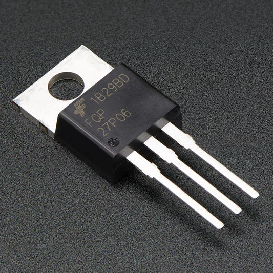 P-channel Power MOSFET - TO-220 Package (25A / 60V) by Adafruit - The Pi Hut