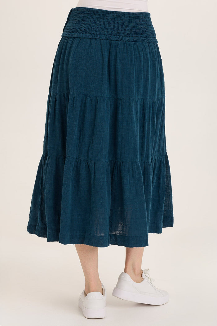 Wearables Paigene Gauze Tiered Skirt