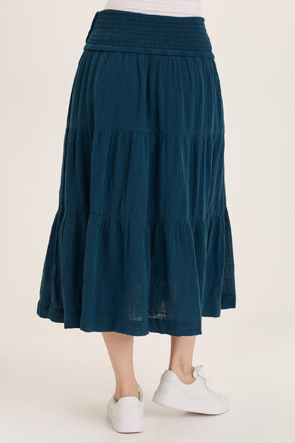 Wearables Paigene Gauze Tiered Skirt