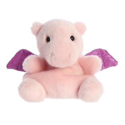 Palm Pals 5 Inch Aria the Pink Dragon Plush Toy - Owl & Goose Gifts