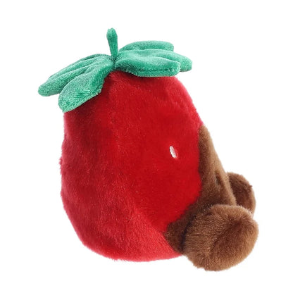 Palm Pals 5 Inch Valentino the Chocolate Strawberry Plush Toy - Owl & Goose Gifts