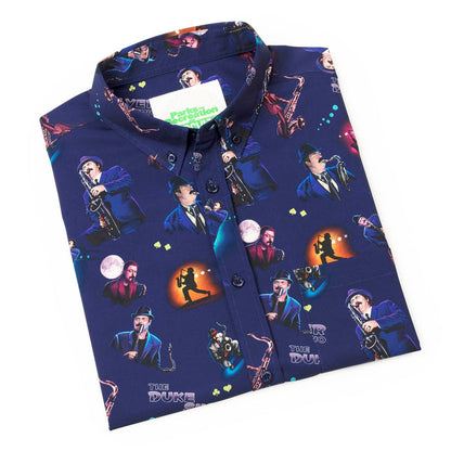RSVLTS Parks and Rec Parks and Recreation “The Duke Silver Trio” – KUNUFLEX Short Sleeve Shirt