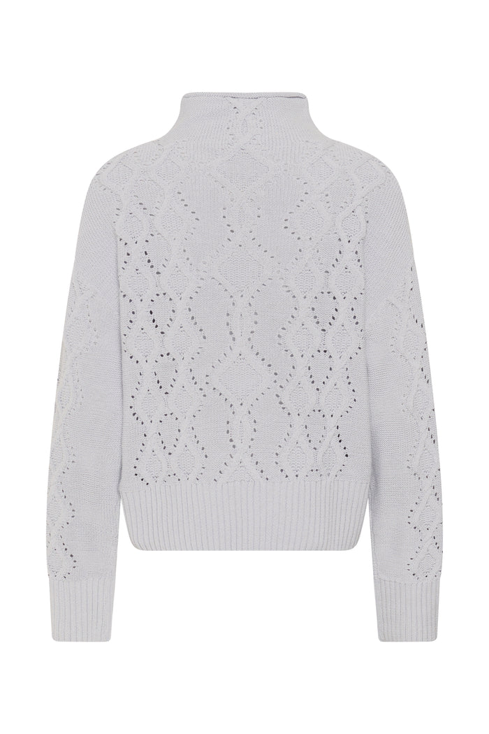 Part Two CharnelPW Jumper Grey Dawn 30310779 knit jumper Shop Part Two at Dotique