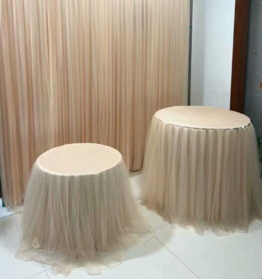 Party Tulle Table Skirt - Party Decor Table Skirting-Wedding Table Skirt