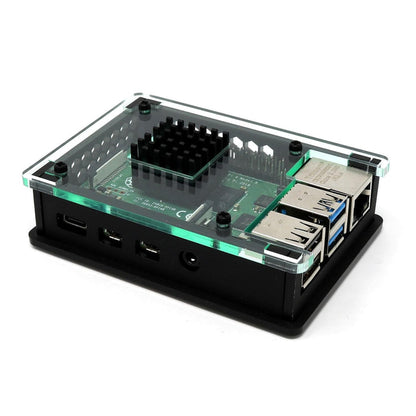 Passive Cooling Heatsink Case for Raspberry Pi 4 by The Pi Hut - The Pi Hut