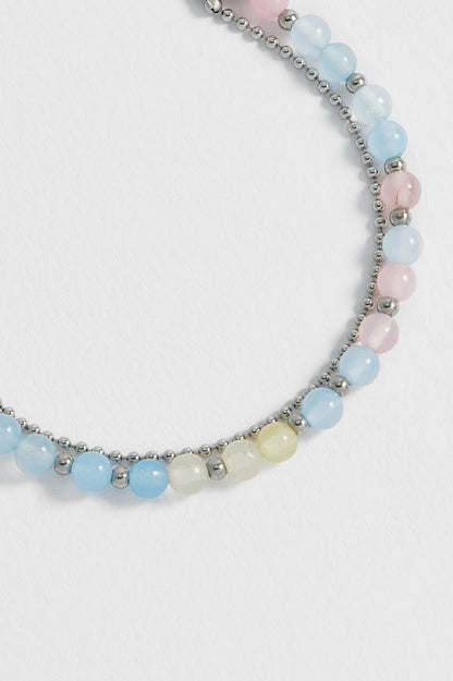 Pastel Multi Gemstone Duo Bracelet