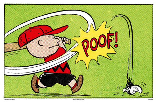 Peanuts Poof Poster