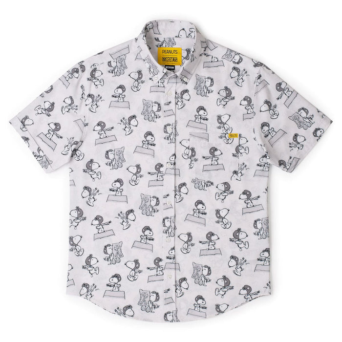 RSVLTS Peanuts Short Sleeve Shirt EVENTS Peanuts "The Flying Ace" – KUNUFLEX Short Sleeve Shirt