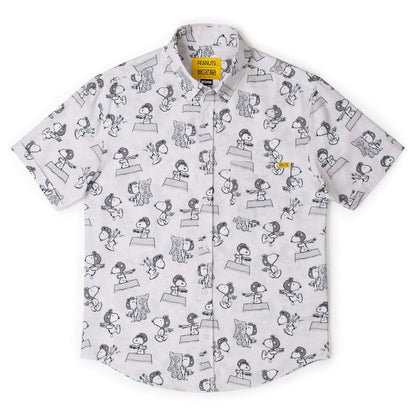 RSVLTS Peanuts Short Sleeve Shirt EVENTS Peanuts "The Flying Ace" – KUNUFLEX Short Sleeve Shirt