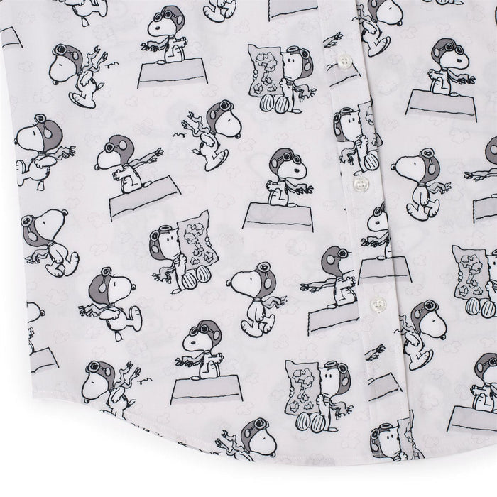 RSVLTS Peanuts Short Sleeve Shirt EVENTS Peanuts "The Flying Ace" – KUNUFLEX Short Sleeve Shirt