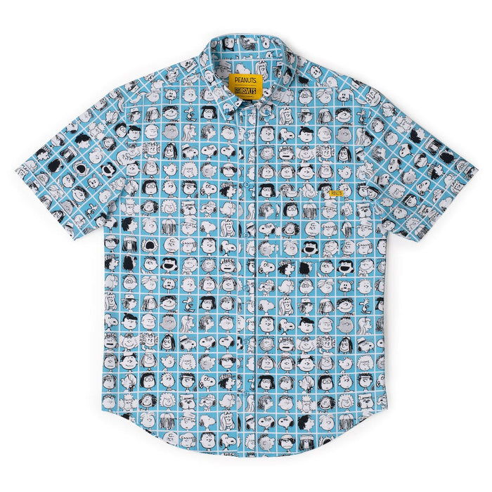 RSVLTS Peanuts Short Sleeve Shirt Peanuts "The Peanut Gallery" – KUNUFLEX Short Sleeve Shirt