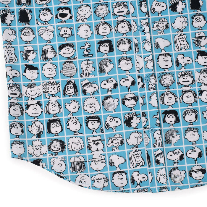 RSVLTS Peanuts Short Sleeve Shirt Peanuts "The Peanut Gallery" – KUNUFLEX Short Sleeve Shirt