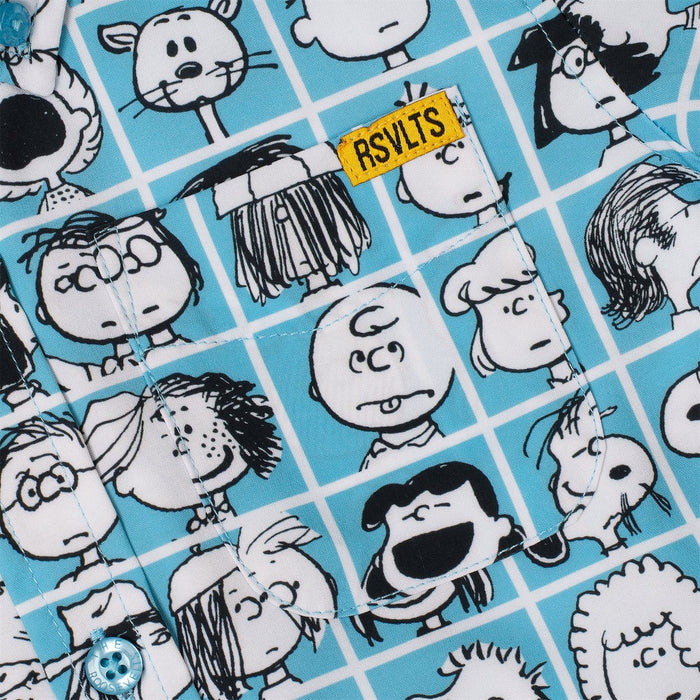RSVLTS Peanuts Preschool Short Sleeve Shirt Peanuts "The Peanut Gallery" – Preschooler KUNUFLEX Short Sleeve Shirt