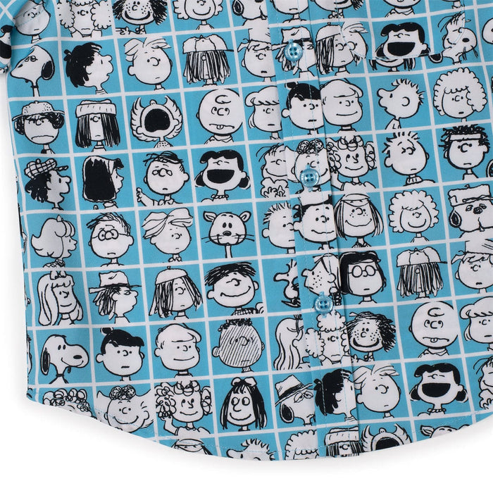 RSVLTS Peanuts Preschool Short Sleeve Shirt Peanuts "The Peanut Gallery" – Preschooler KUNUFLEX Short Sleeve Shirt