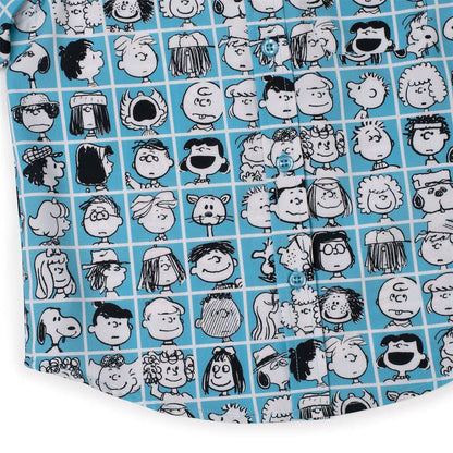 RSVLTS Peanuts Preschool Short Sleeve Shirt Peanuts "The Peanut Gallery" – Preschooler KUNUFLEX Short Sleeve Shirt