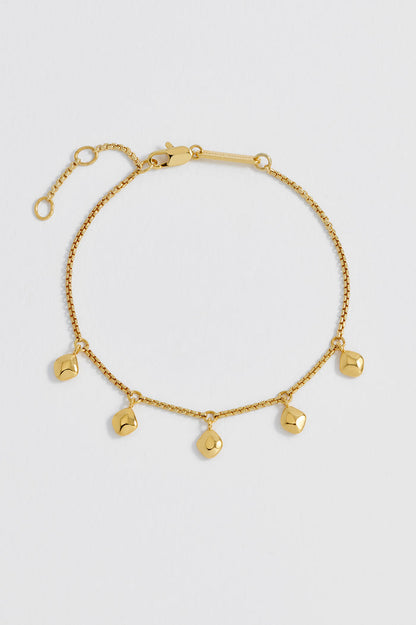 Pebble Double Chain Bracelet