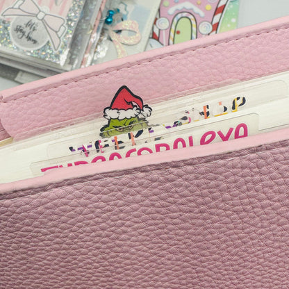 Peeking Grinch Mini Tab