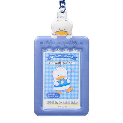 Pekkle Mascot Photo Holder Charm Accessory Japan Original