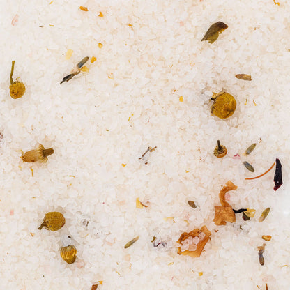 Peppermint + Lemon Aromatherapy Bath Salt Soak