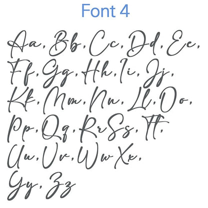 font   4 / White