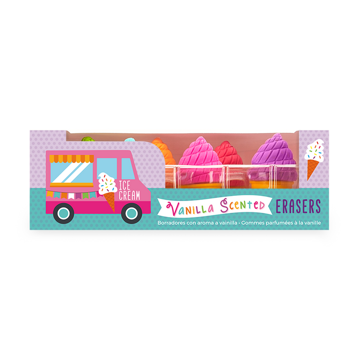 Petite Sweets Ice Cream Shoppe Scented Erasers
