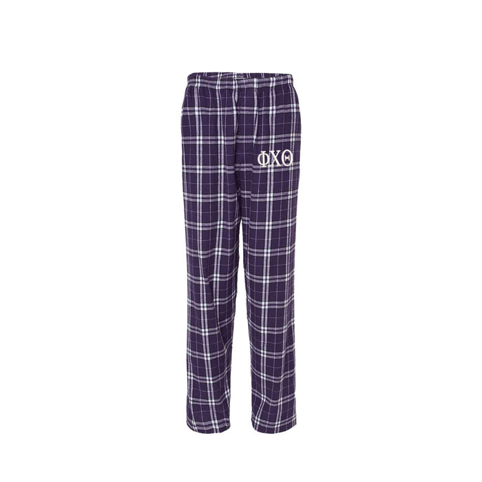 Phi Chi Theta Flannel Pants