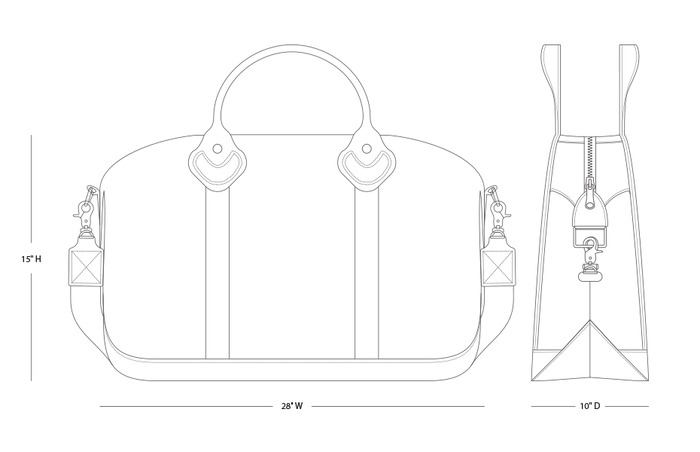 Phi Chi Theta Weekender Travel Bag
