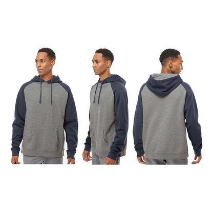 Phi Mu Delta Raglan Hooded Sweatshirt