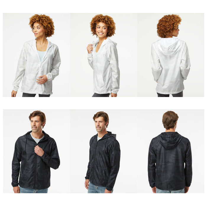 Phi Mu Delta Windbreaker Jacket - Chapter Name