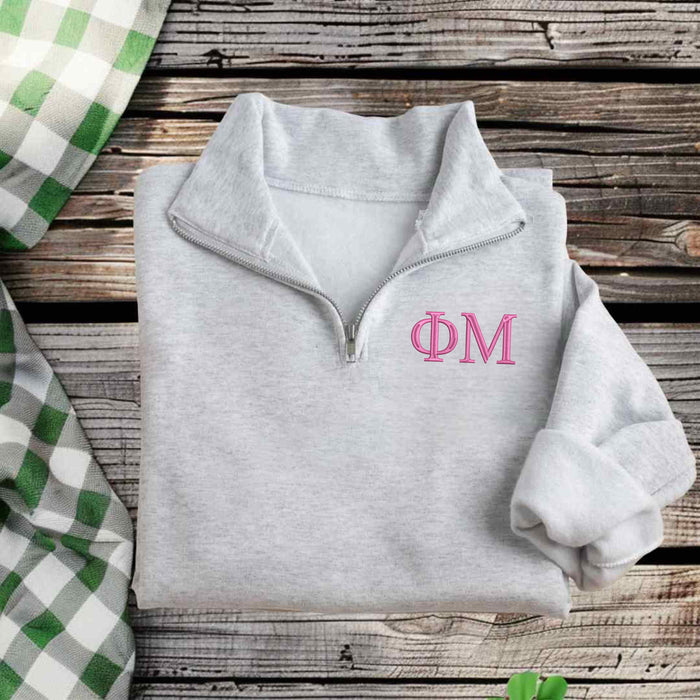 Phi Mu Qzip Sweatshirt