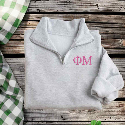Phi Mu Qzip Sweatshirt