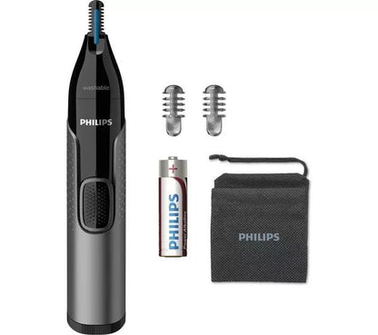 Philips Series 3000 Wet & Dry Nose, Ear & Eyebrow Trimmer - Black | NT3650/16