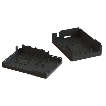 Pi-Blox Case for Raspberry Pi 4 - Black [Discontinued] by The Pi Hut - The Pi Hut