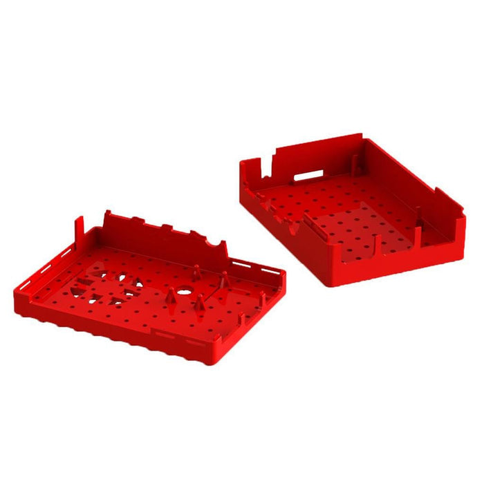 Pi-Blox Case for Raspberry Pi 4 - Red [Discontinued] by The Pi Hut - The Pi Hut