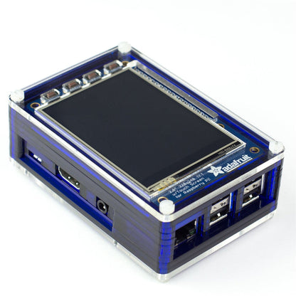 Pibow PiTFT+ for Raspberry Pi 3/3B+ by Pimoroni - The Pi Hut
