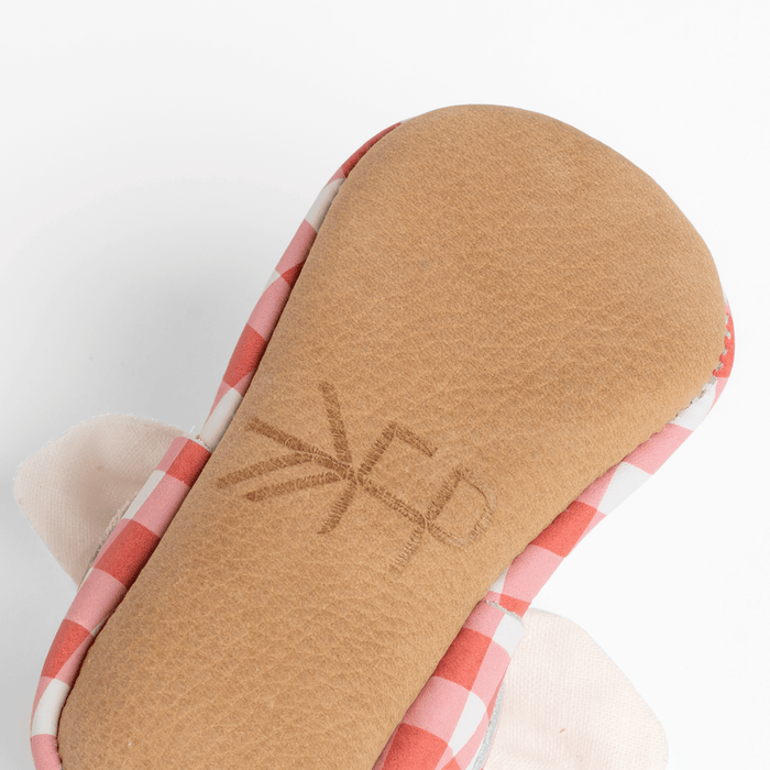 Picnic Table Knotted Bow Baby Shoe Knotted Bow Mocc Soft Sole