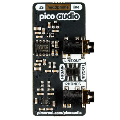 Pico Audio Pack (Line-Out and Headphone Amp) by Pimoroni - The Pi Hut